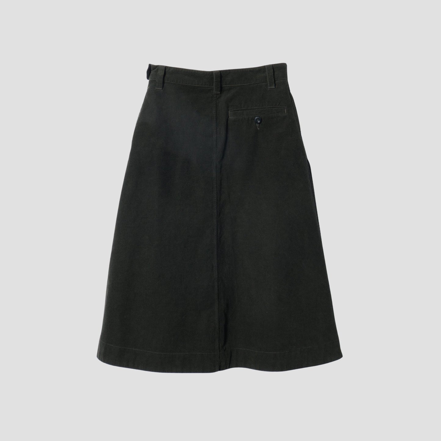 DRY COTTON NEEDLECORD SKIRT