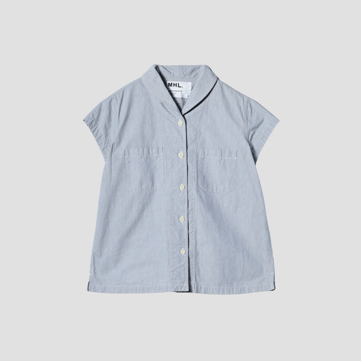 HAIRLINE COTTON SHIRT