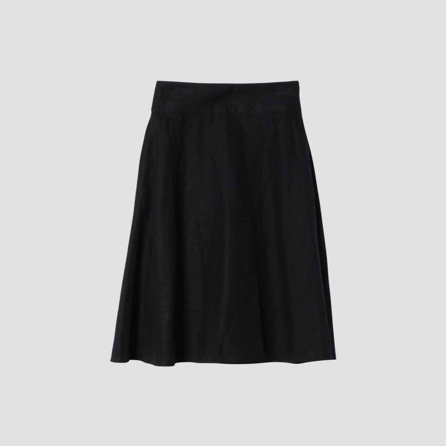 HIGH DENSE LINEN SKIRT