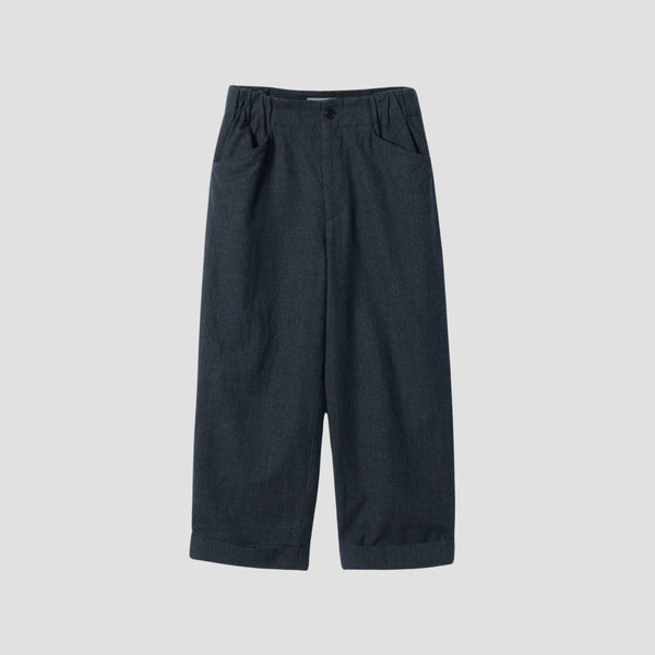 FLANNEL WOOL TROUSERS