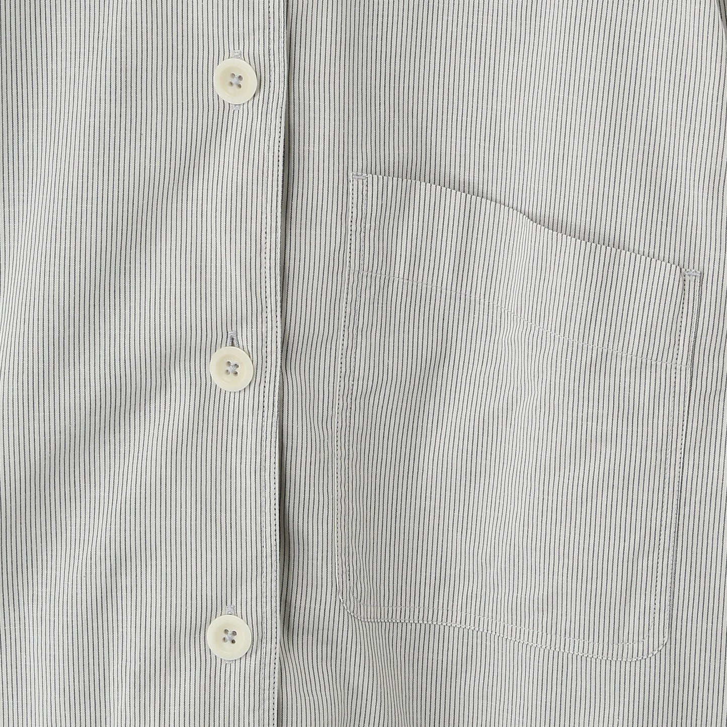 GRAPHIC COTTON STRIPE SHIRT
