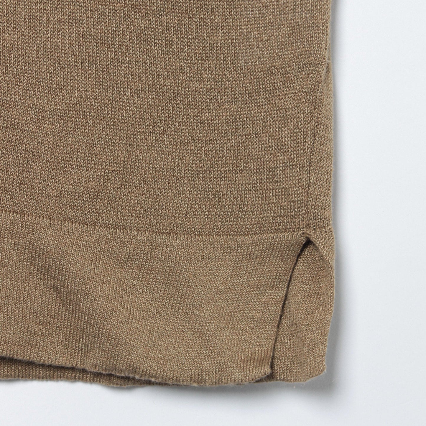 LINEN SILK SAILOR COLLAR KNIT