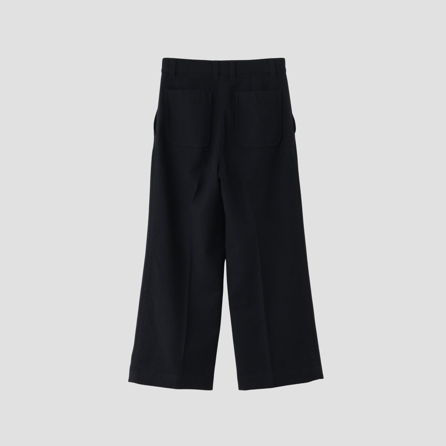 WOOL SERGE TROUSERS