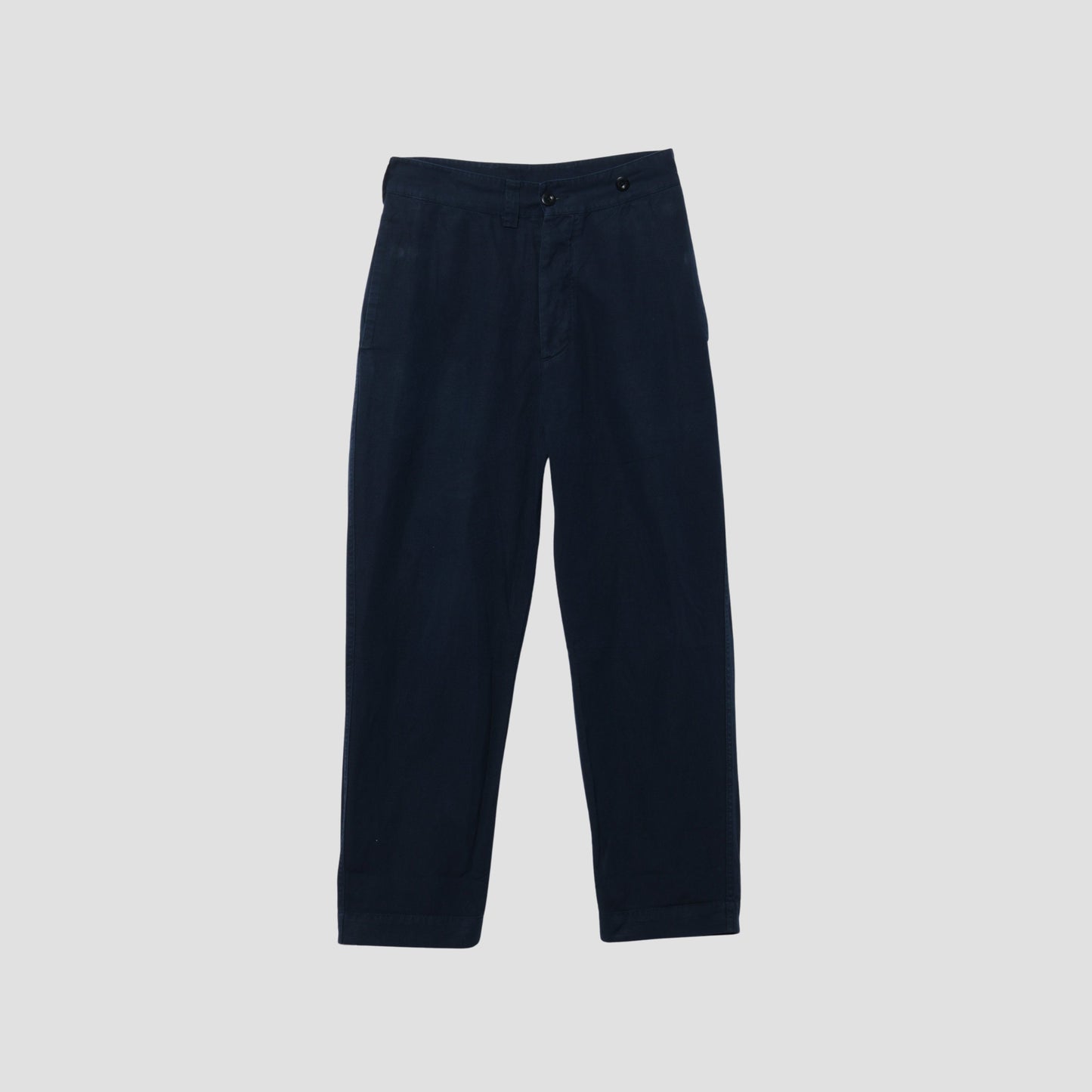 GARMENT DYE CANVAS TROUSERS