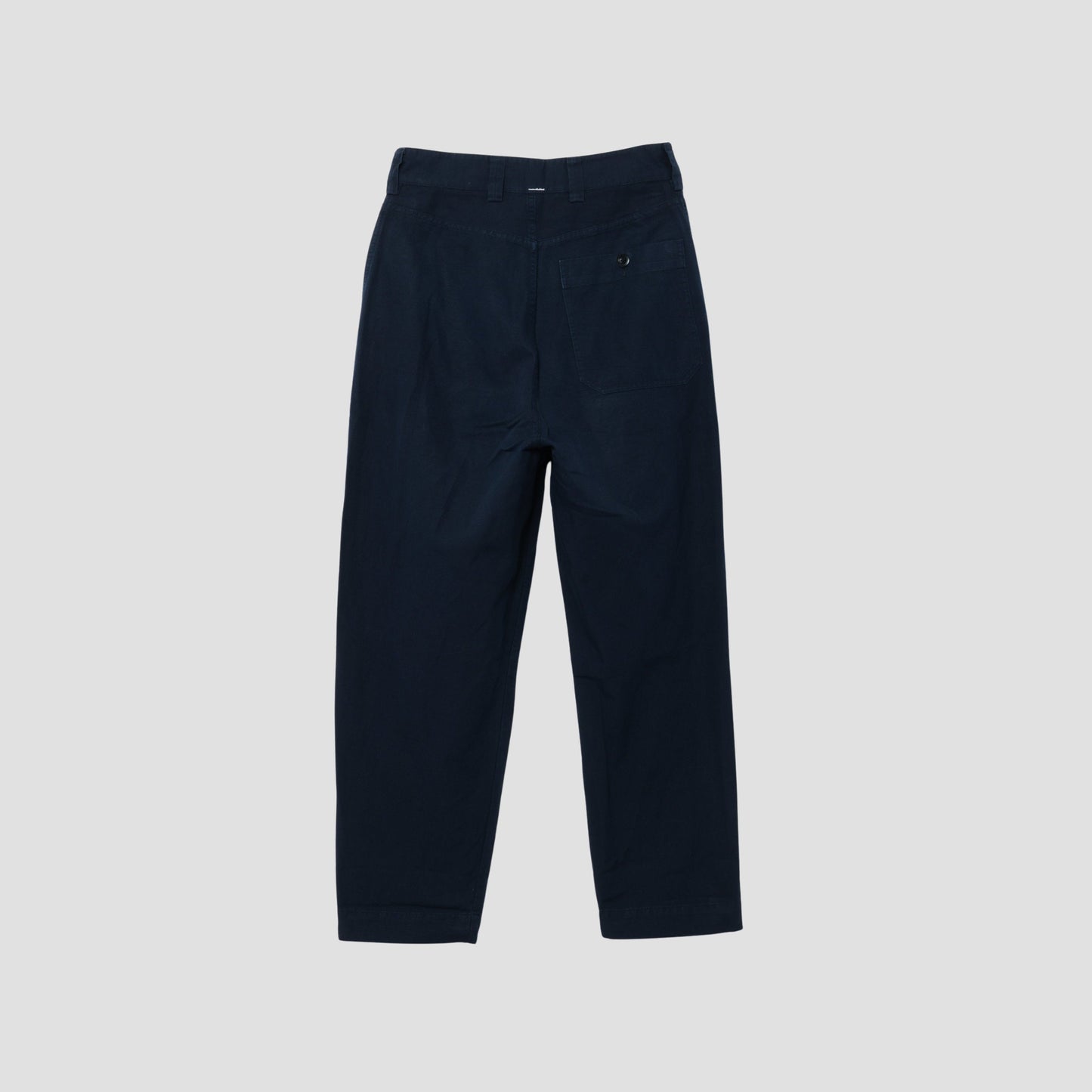GARMENT DYE CANVAS TROUSERS