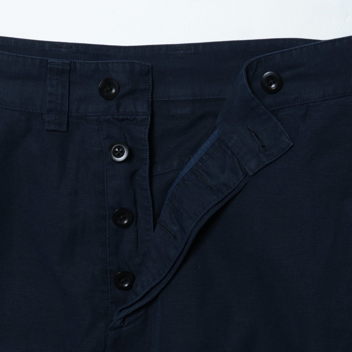 GARMENT DYE CANVAS TROUSERS