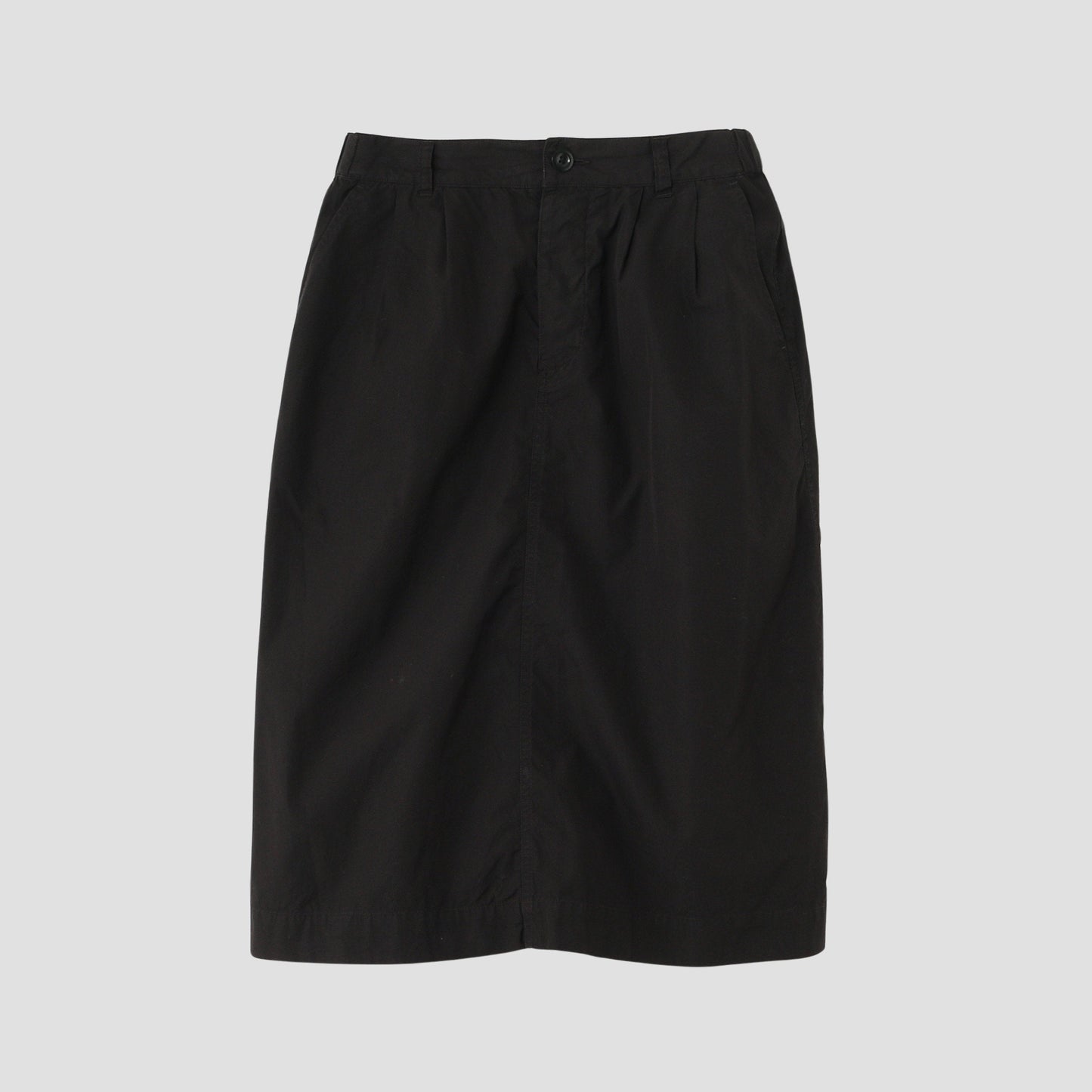 COMPACT TOUGH COTTON POPLIN SKIRT