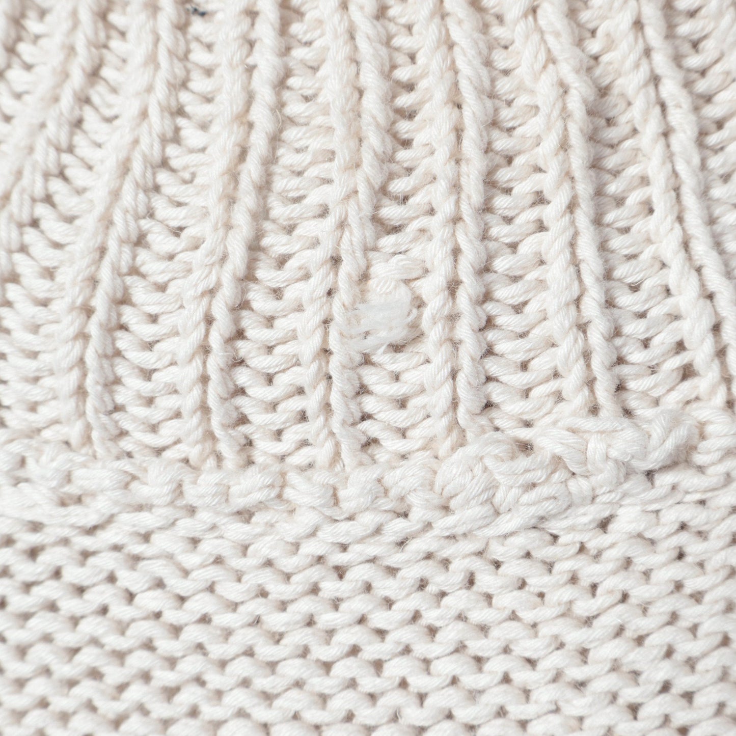CHUNKY COTTON LINEN KNIT