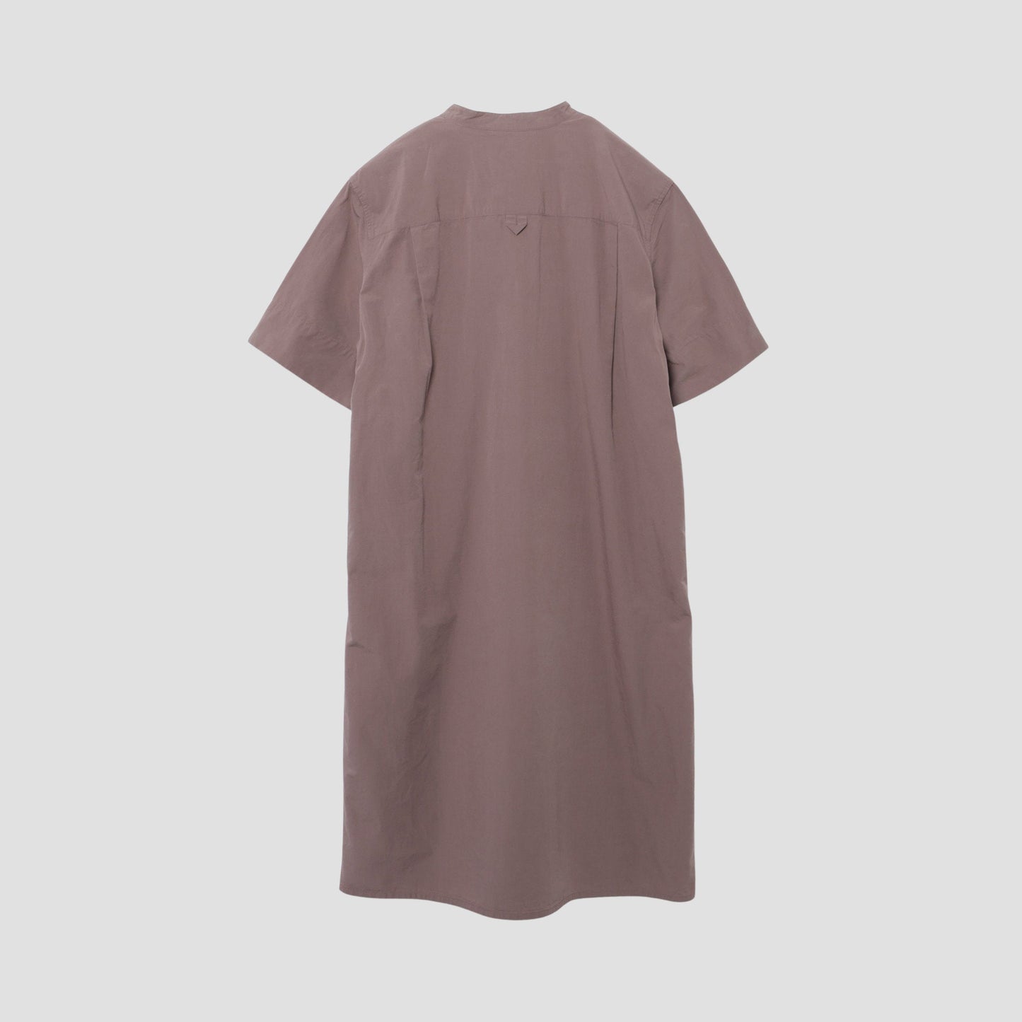 SANDED COTTON LINEN DRESS