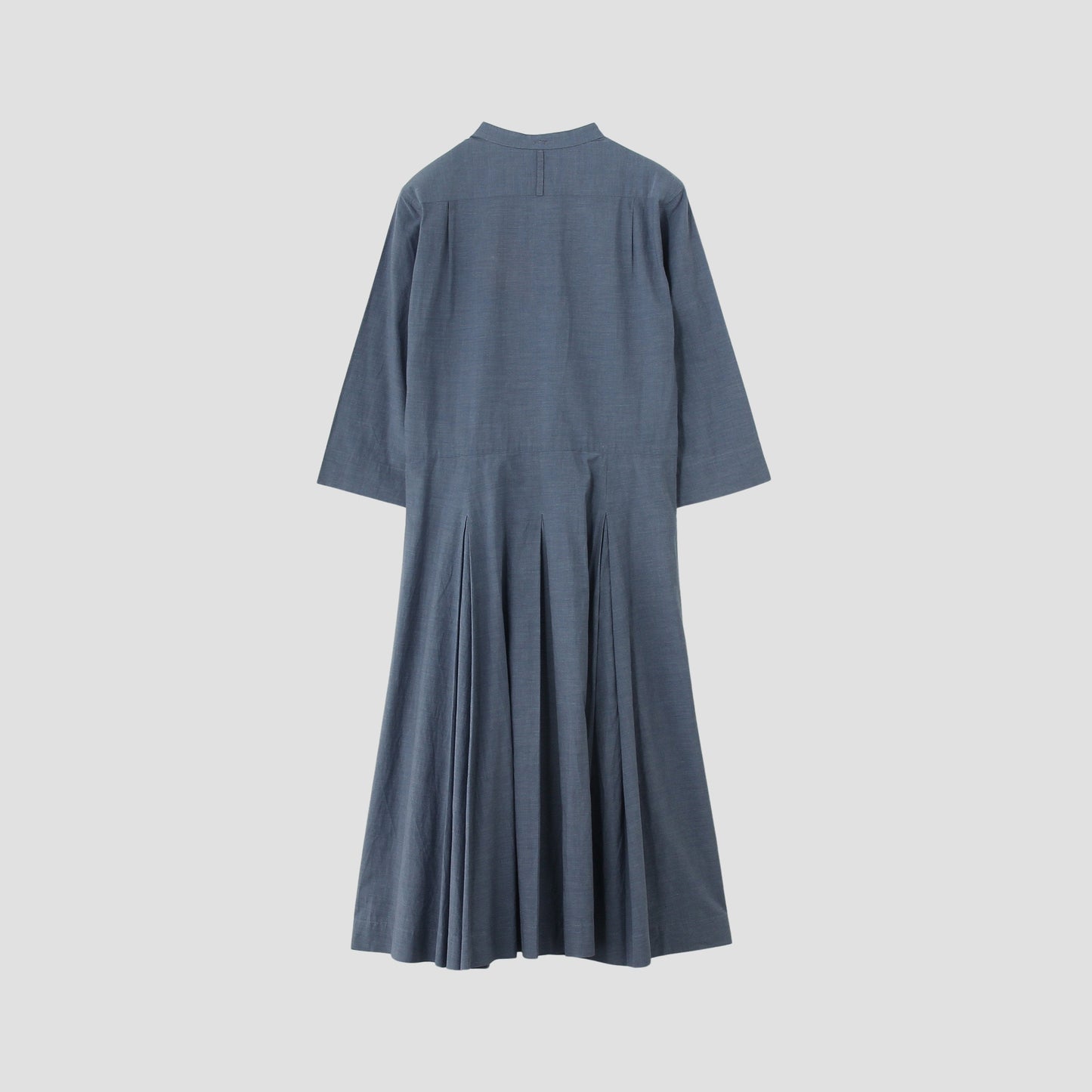 FINE COTTON CHAMBRAY DRESS
