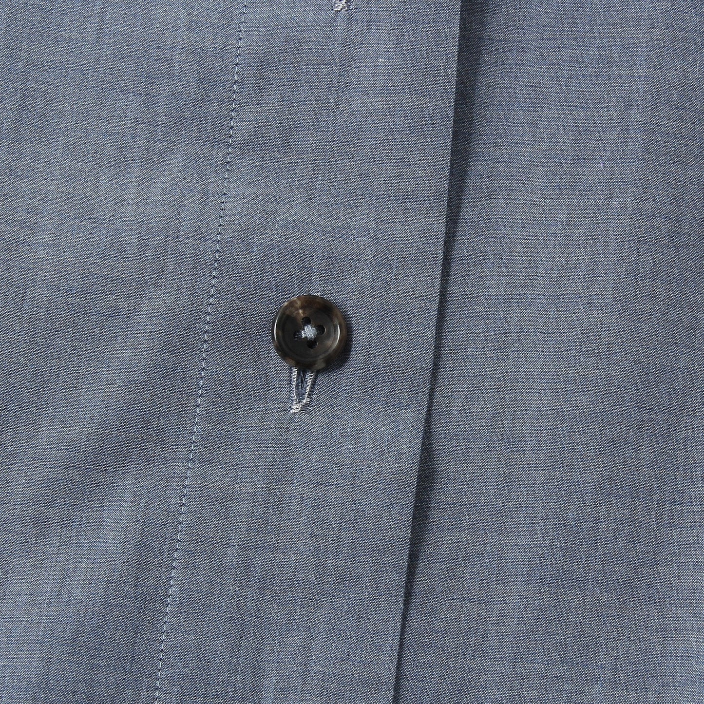 FINE COTTON CHAMBRAY DRESS