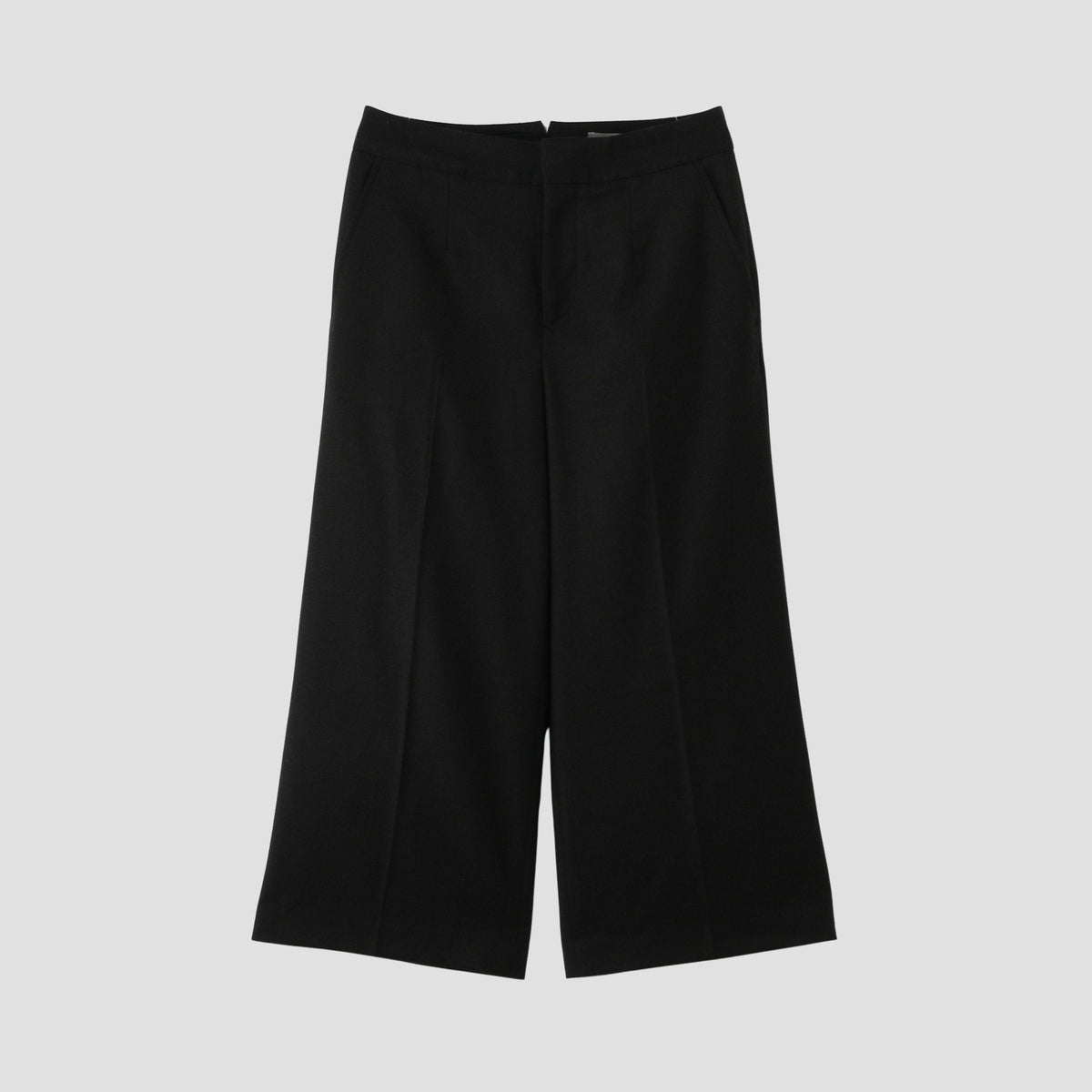 FINE WOOL FLANNEL TROUSERS