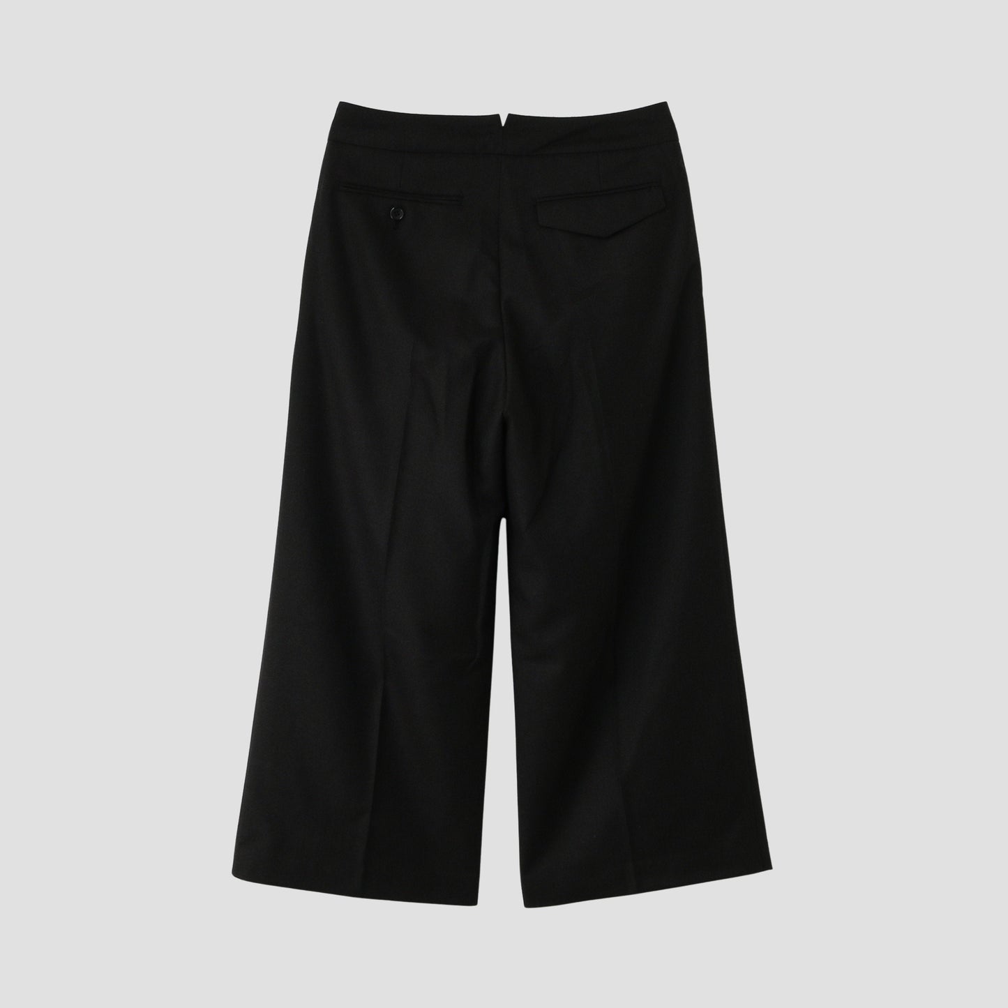 FINE WOOL FLANNEL TROUSERS