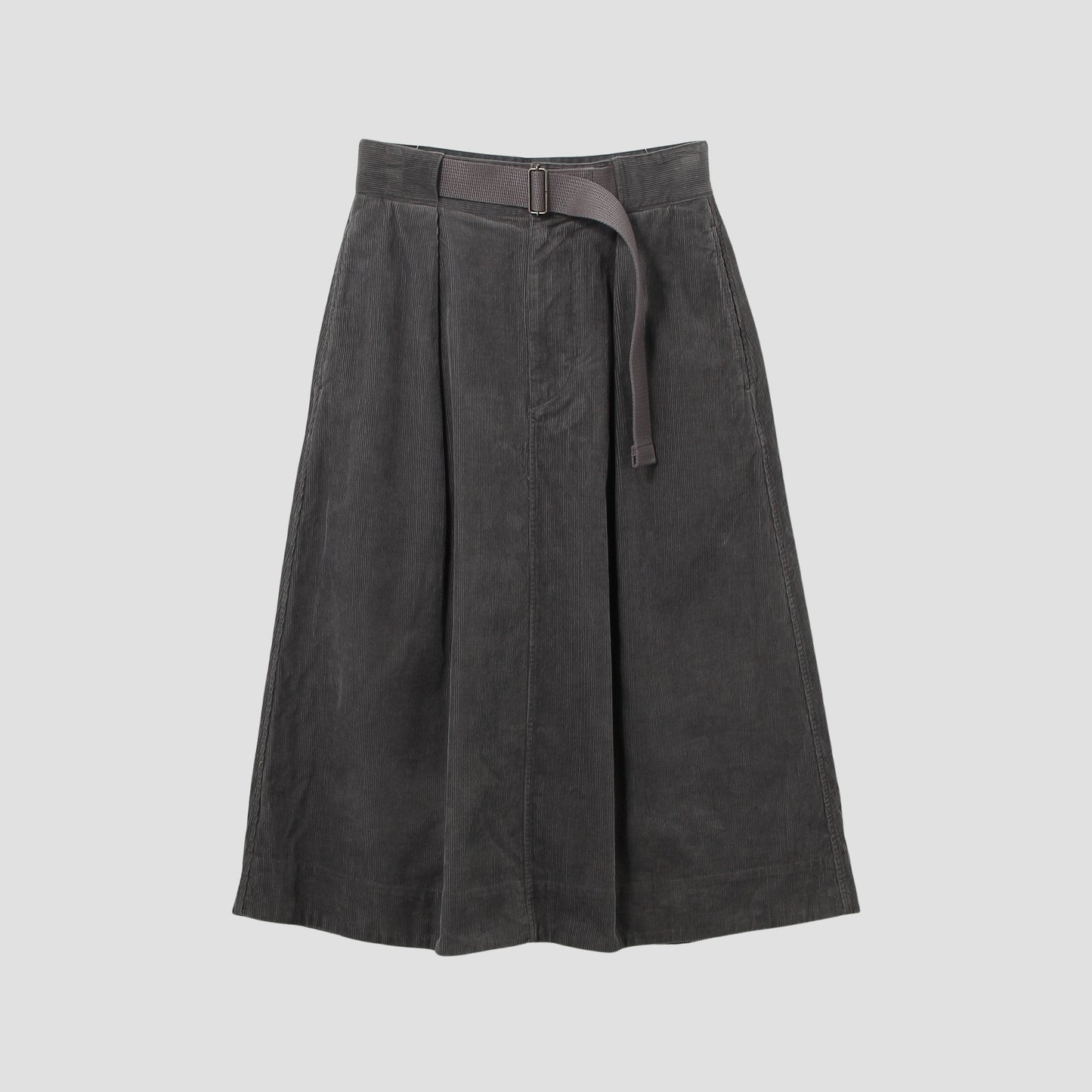 DRY COTTON NEEDLECORD SKIRT