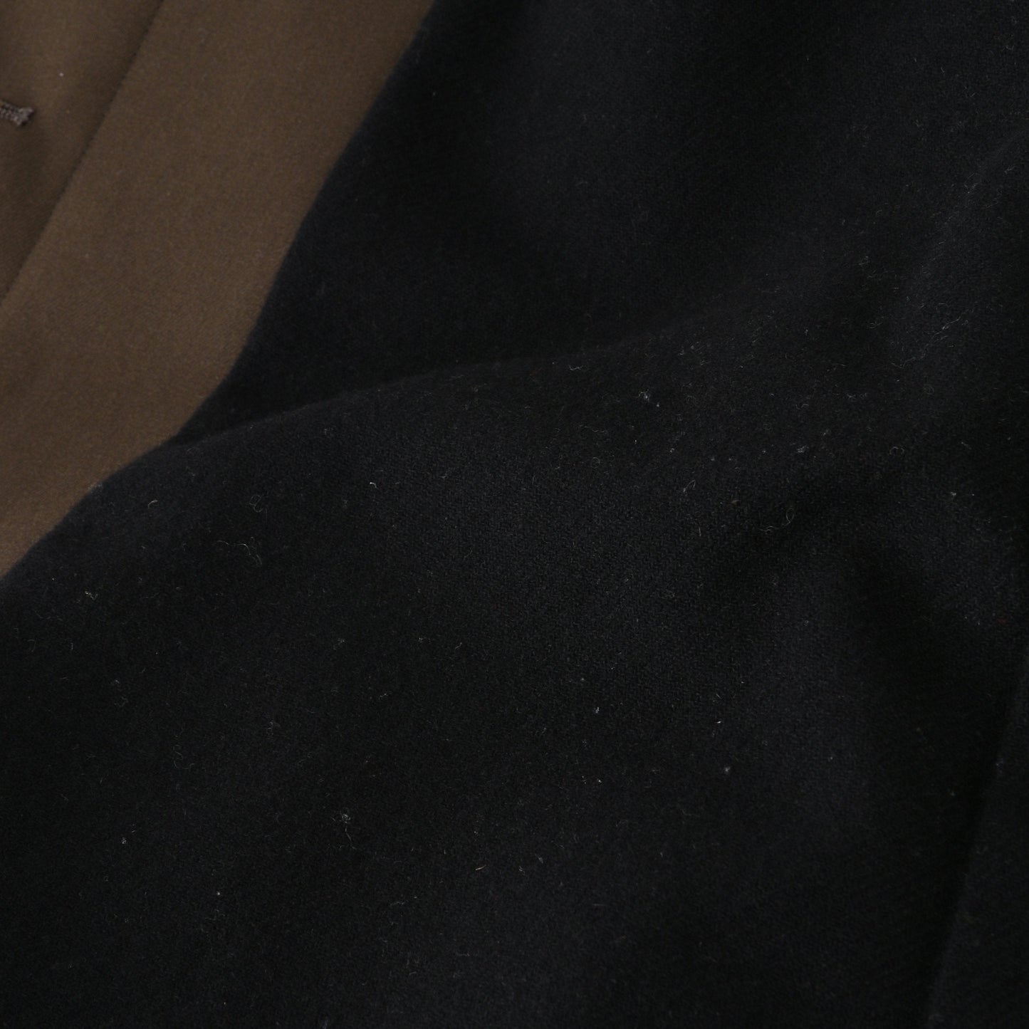 WOOL COTTON GABARDINE COAT