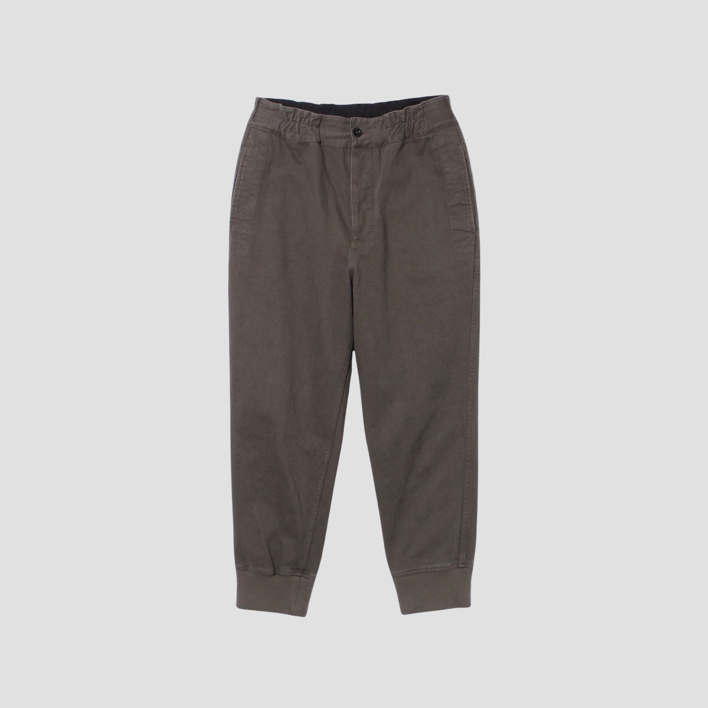 WORN COTTON DRILL TROUSERS