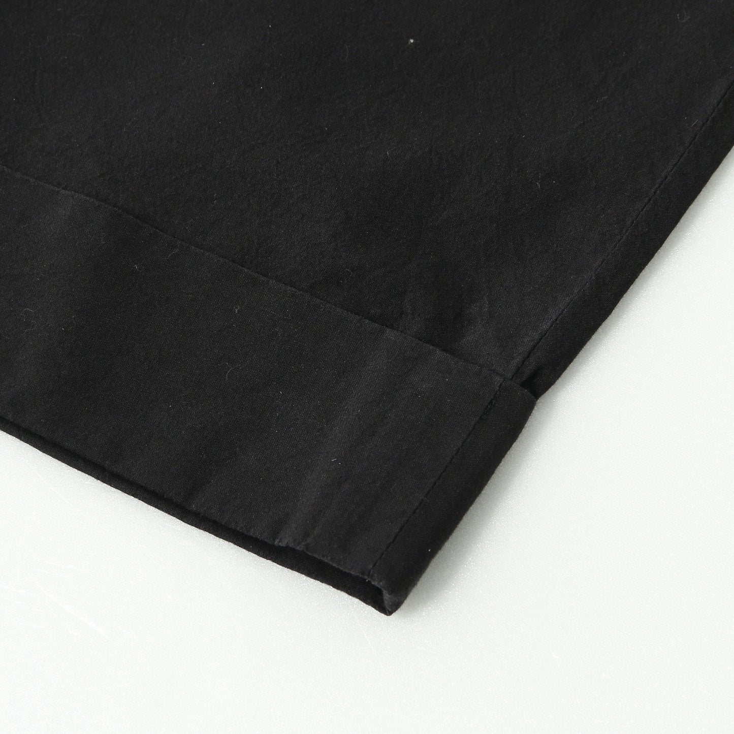 COTTON SILK POPLIN TROUSERS