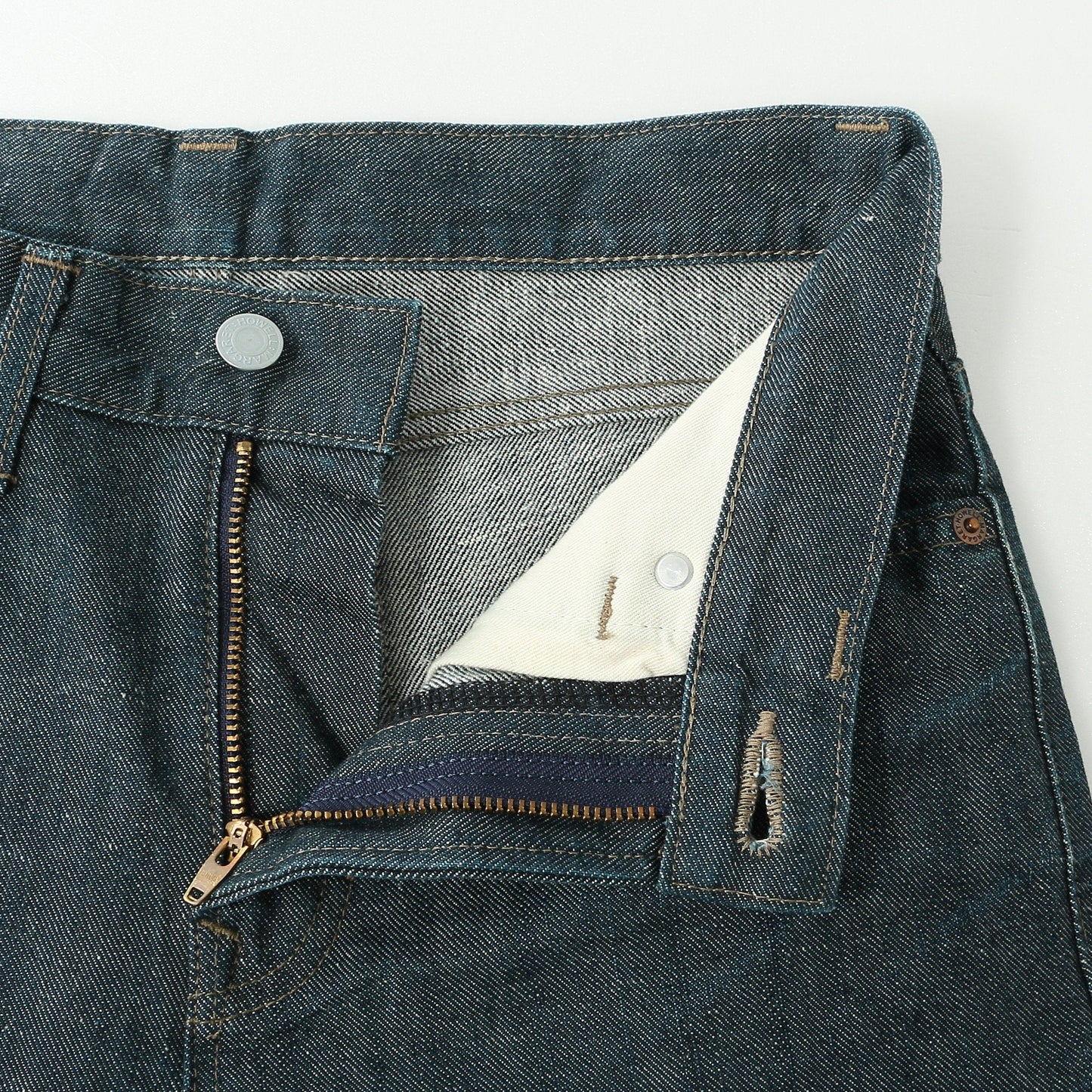 YELLOW CAST TROUSERS