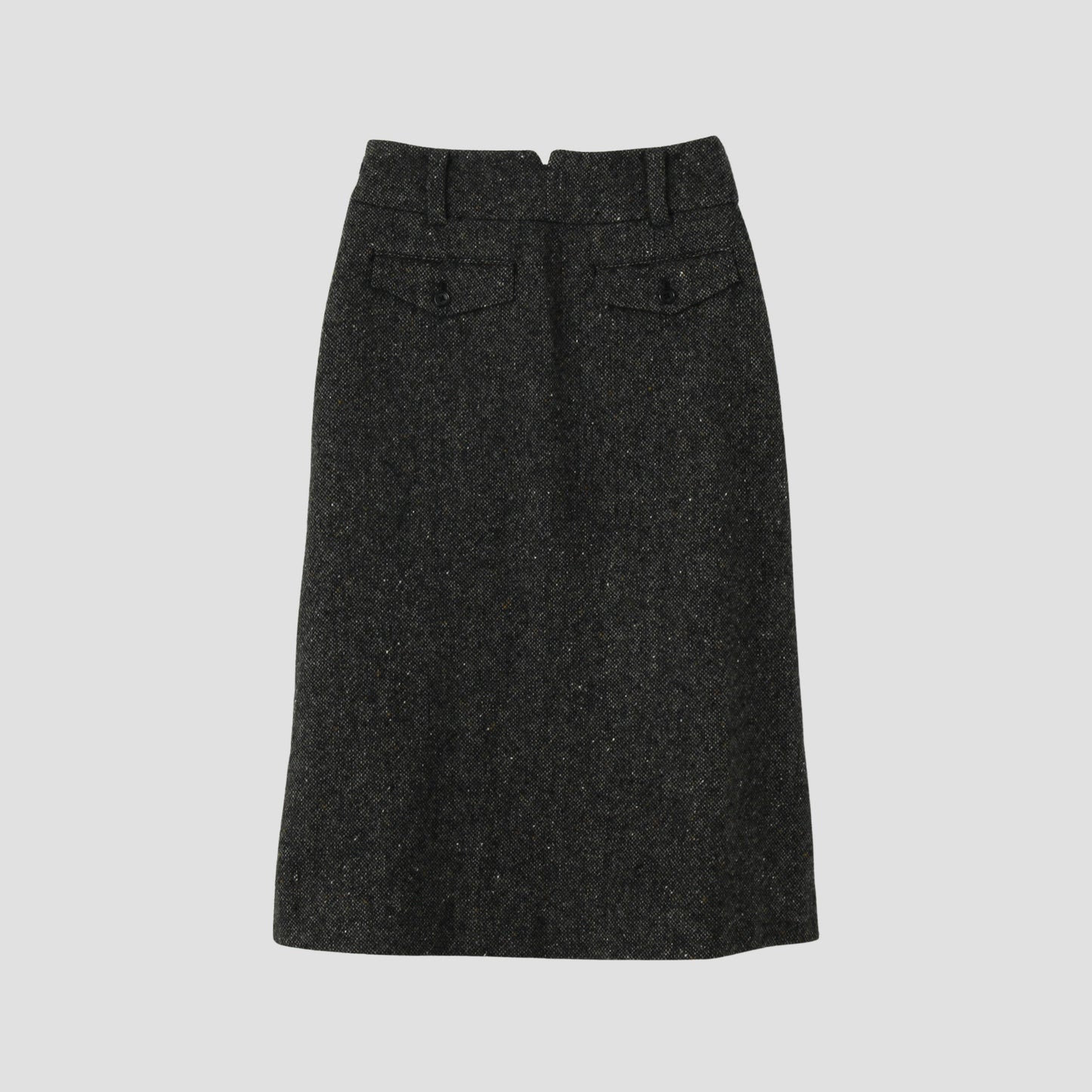 WOOL TWEED SKIRT