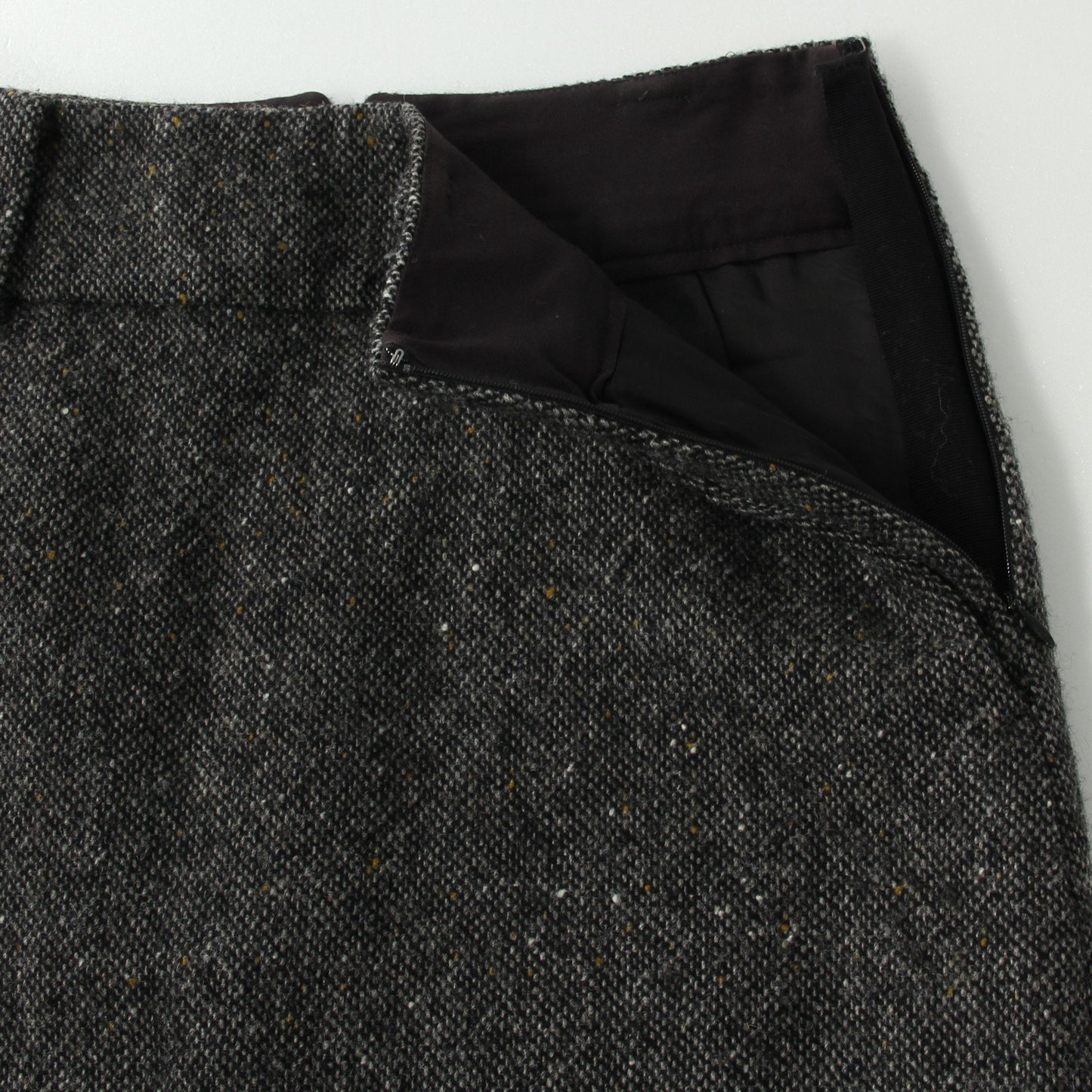 WOOL TWEED SKIRT