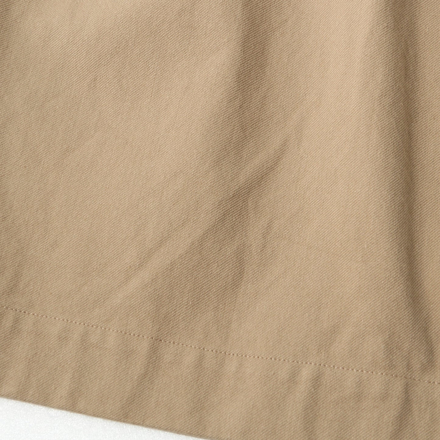 WORN COTTON TWILL SKIRT