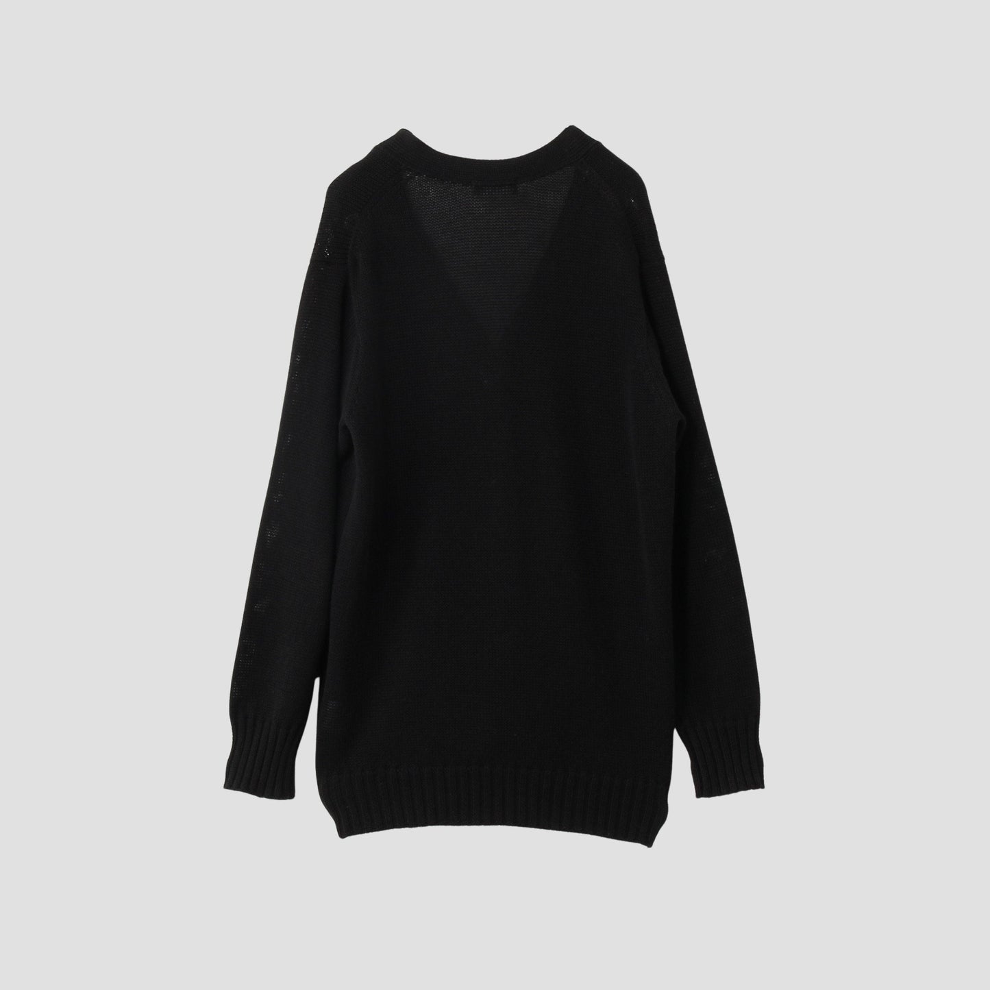 LINEN COTTON SILK CARDIGAN KNIT