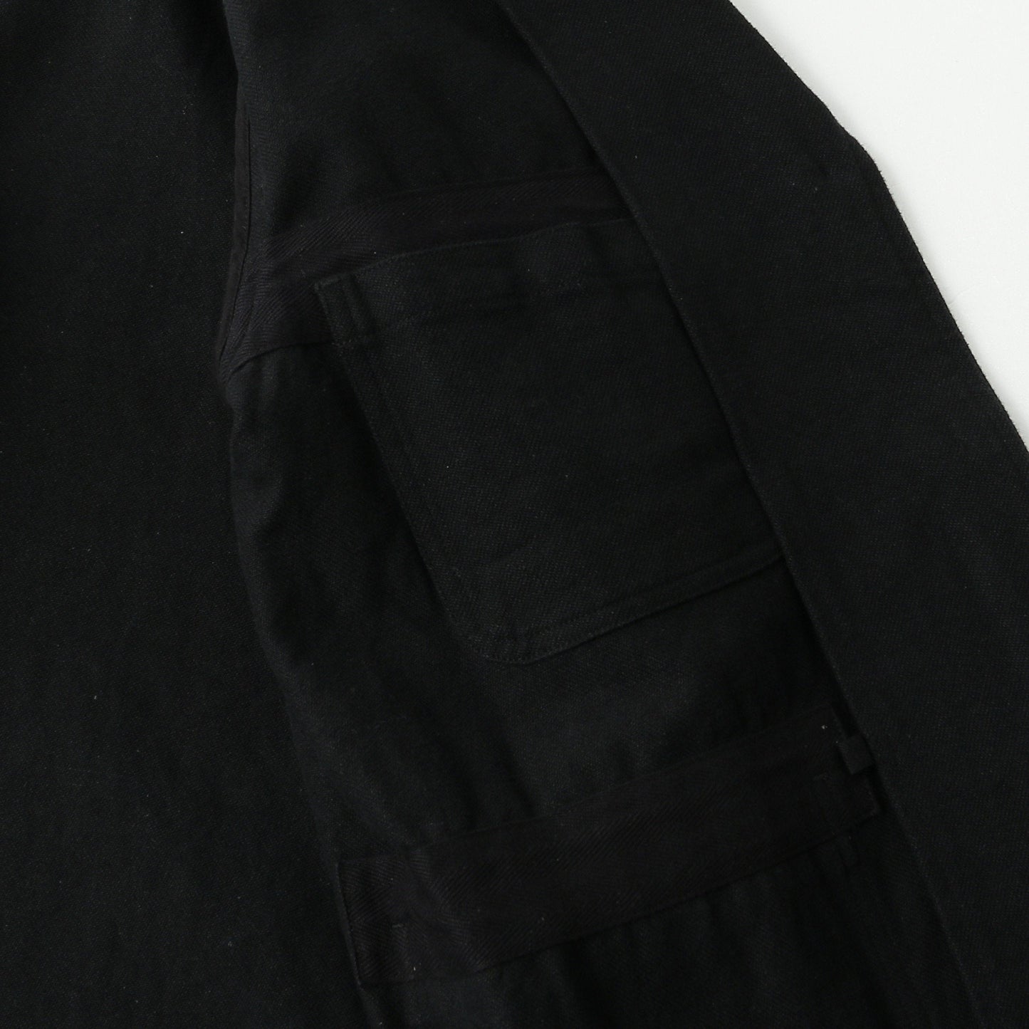 WORN LINEN COTTON DRILL JACKET