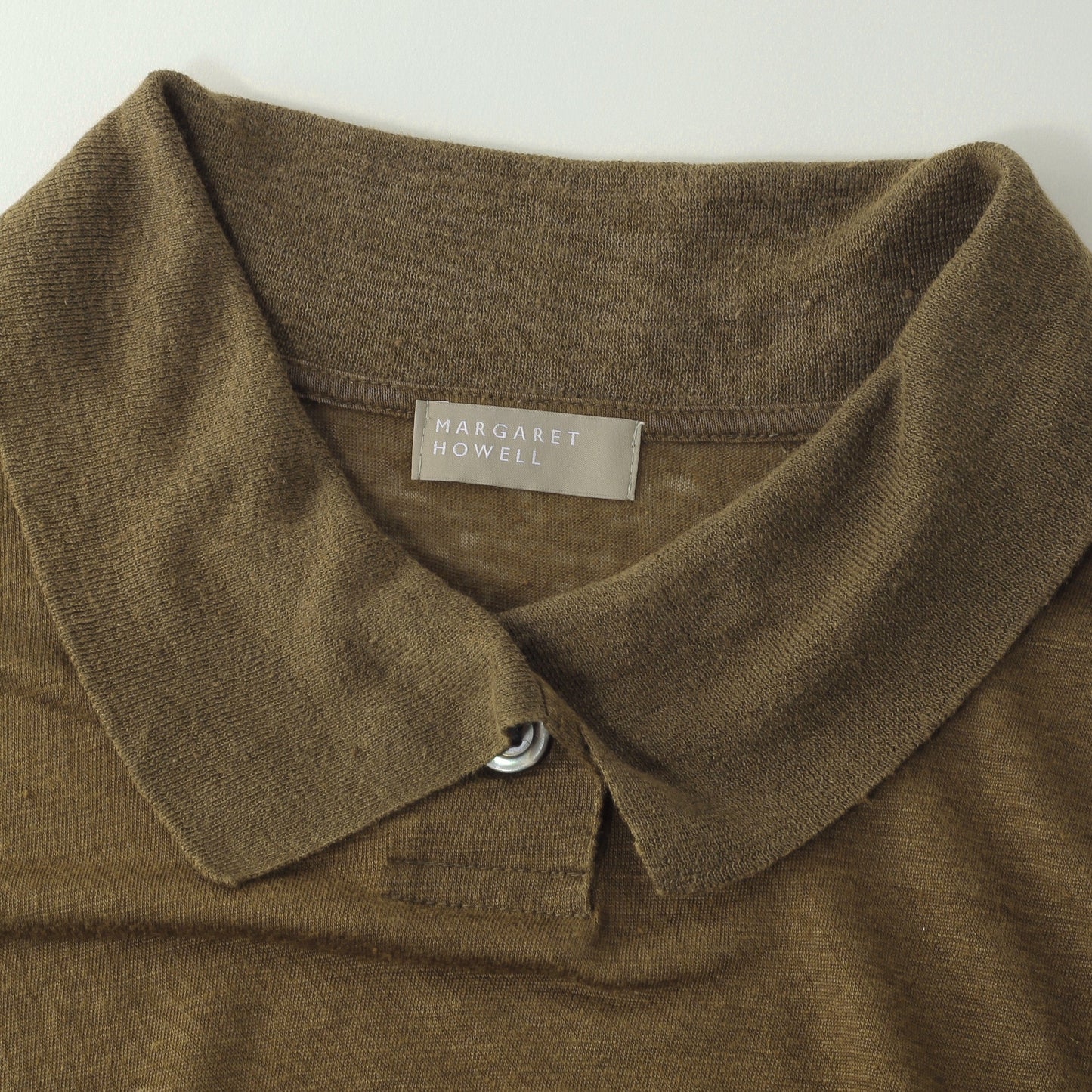 LINEN JERSEY POLO