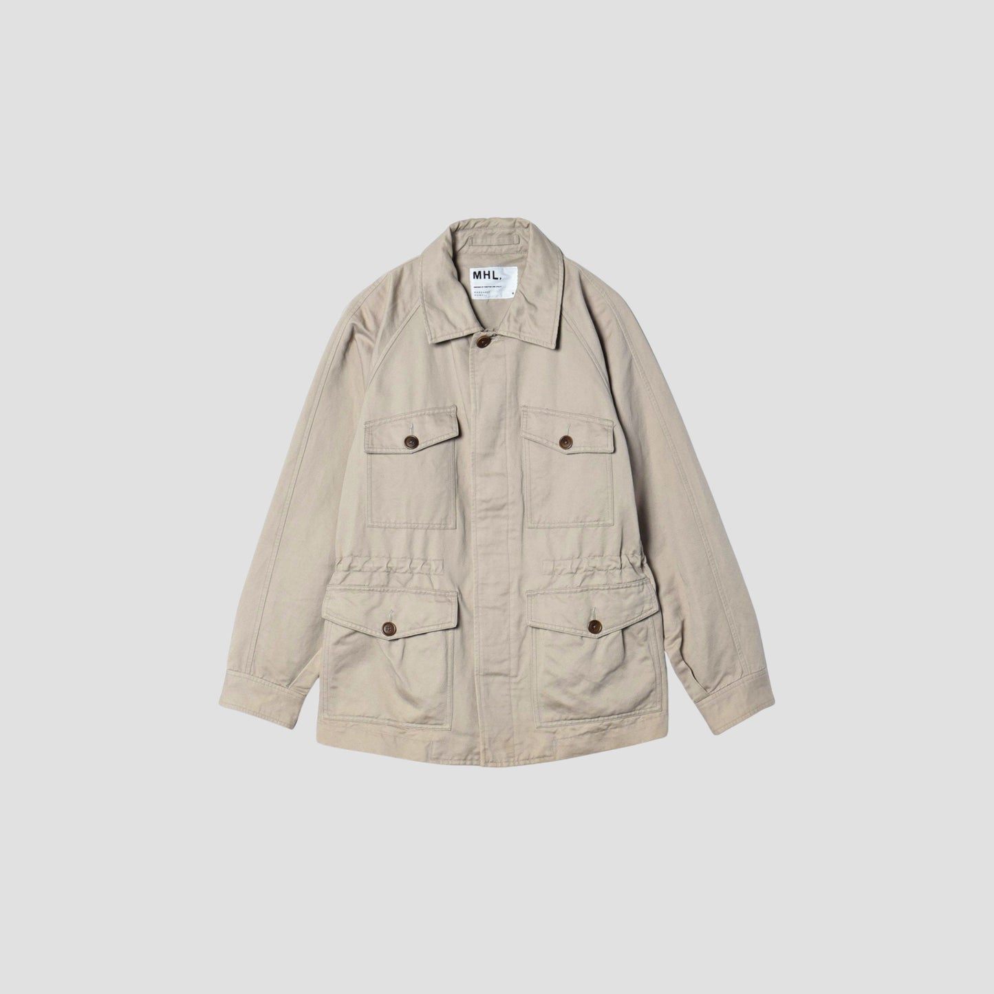 COTTON LINEN TWILL BLOUSON