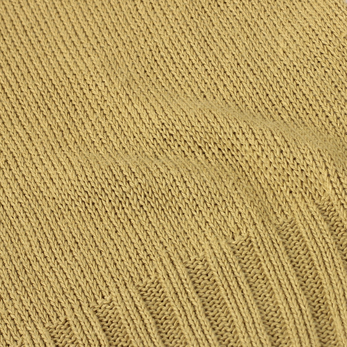 LINEN COTTON WIDE ROLL NECK KNIT