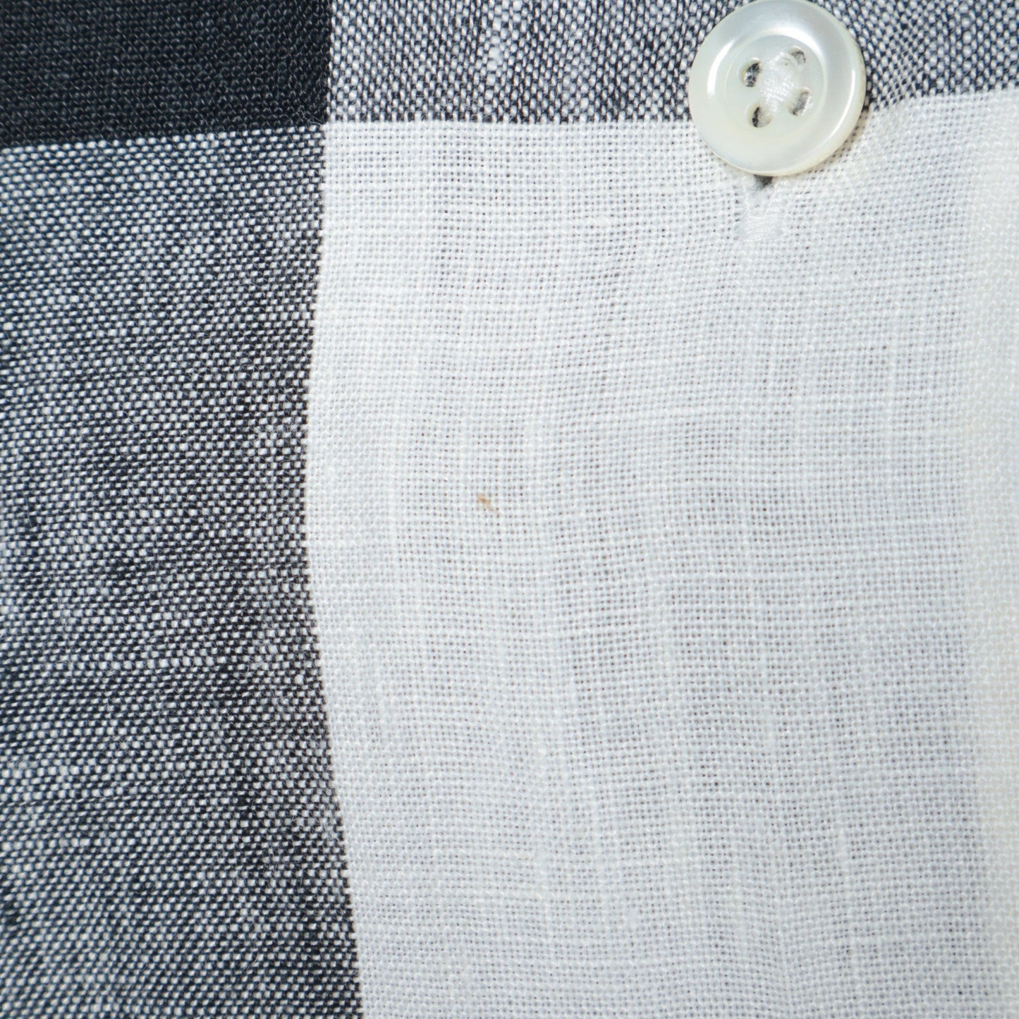 LARGE CHECK LINEN SHIRT