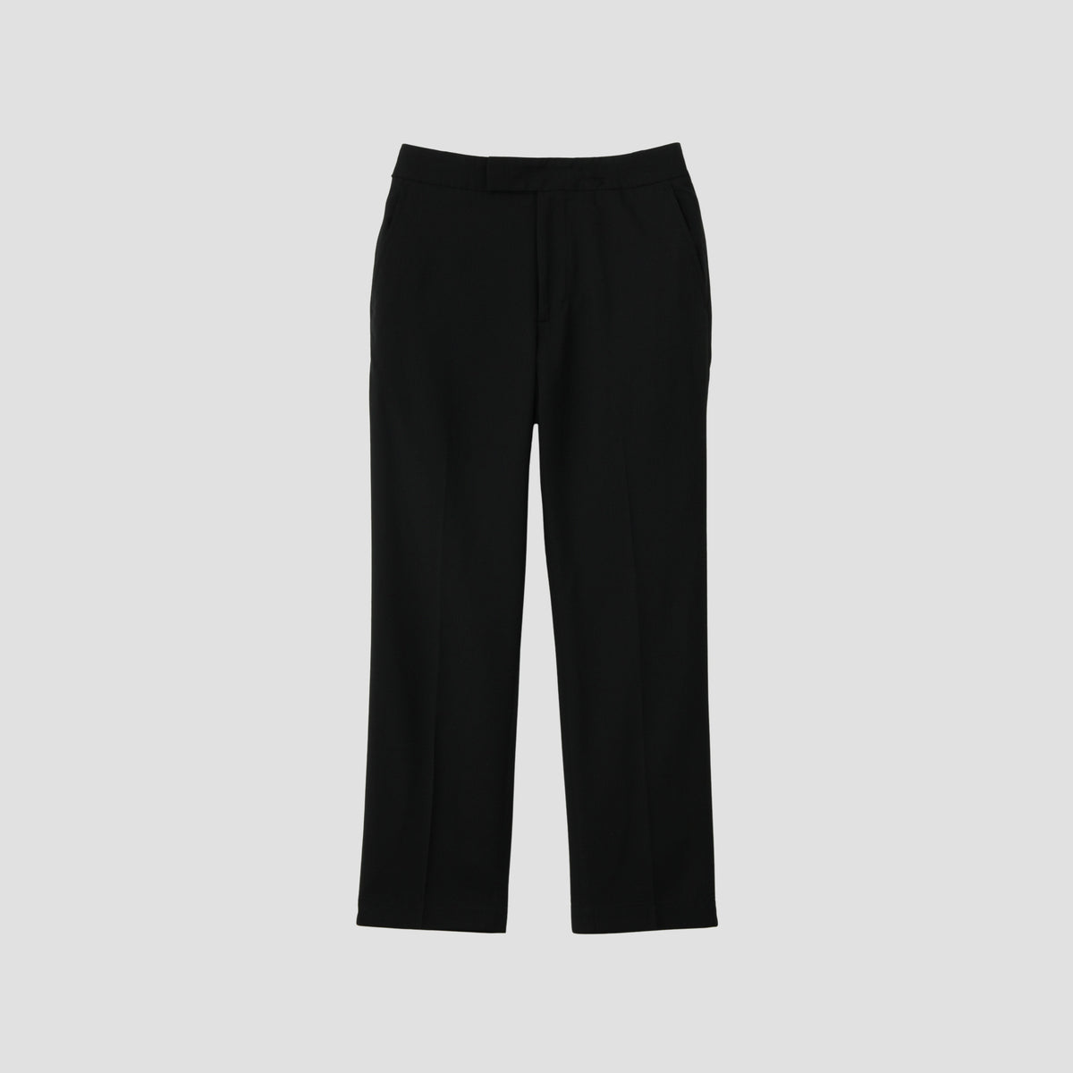 FINE WOOL POPLIN TROUSERS