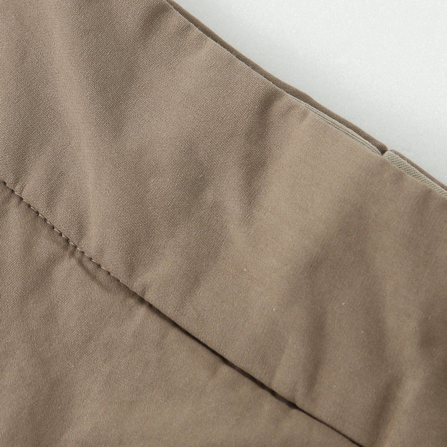 YARN DYED CRISP COTTON TROUSERS