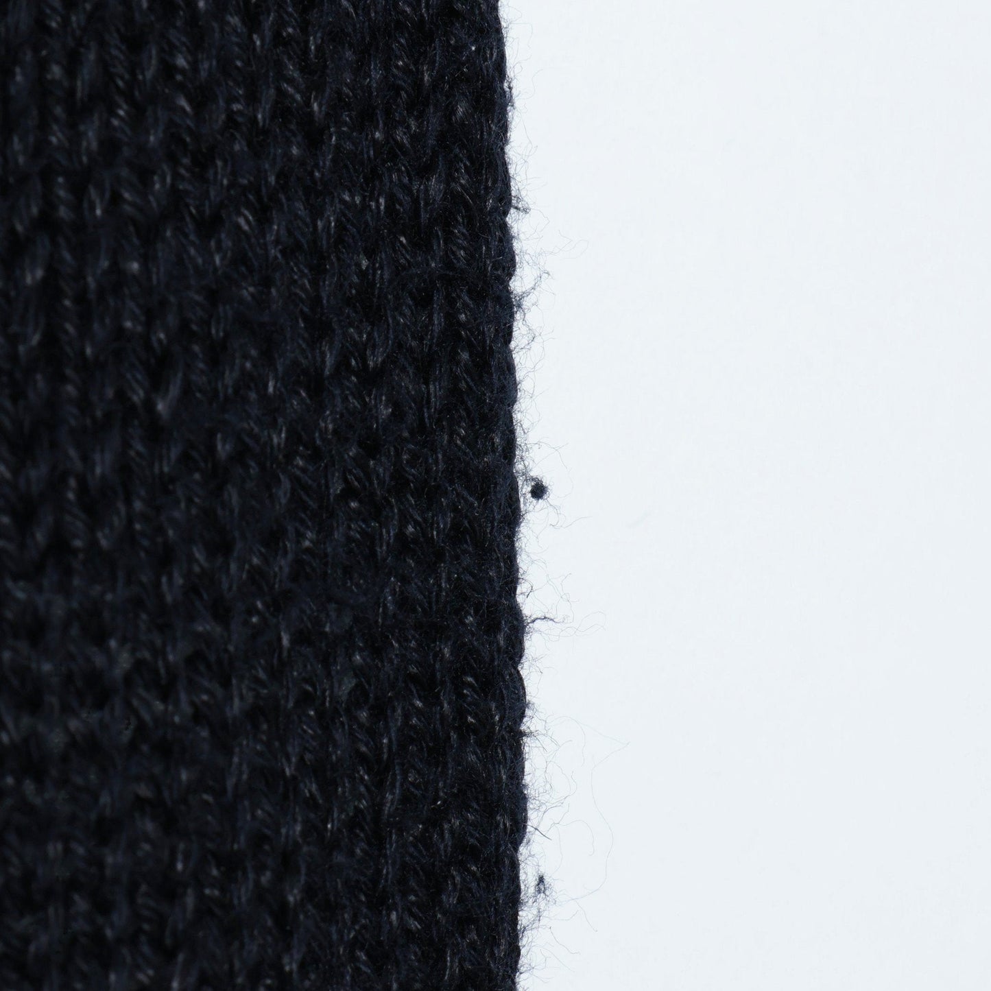 LINEN COTTON WIDE ROLL NECK KNIT