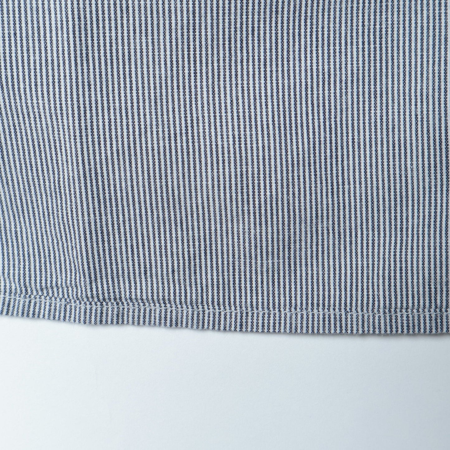 COTTON BARRE INDIGO DRESS