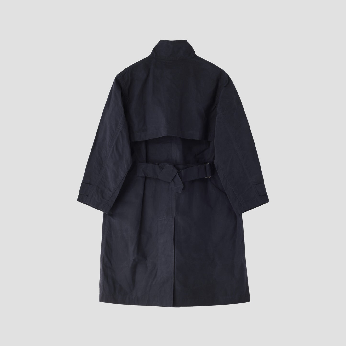 WASHED WAXED COTTON COAT