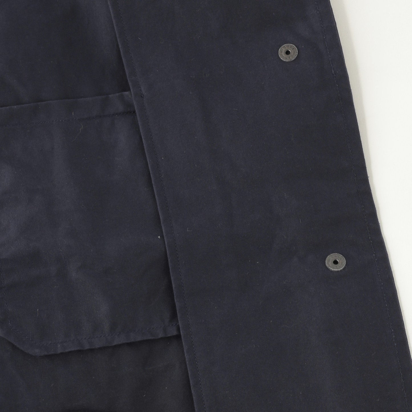WASHED WAXED COTTON COAT