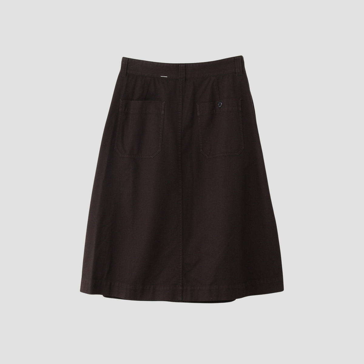 SOFT TWISTED YARN COTTON SKIRT