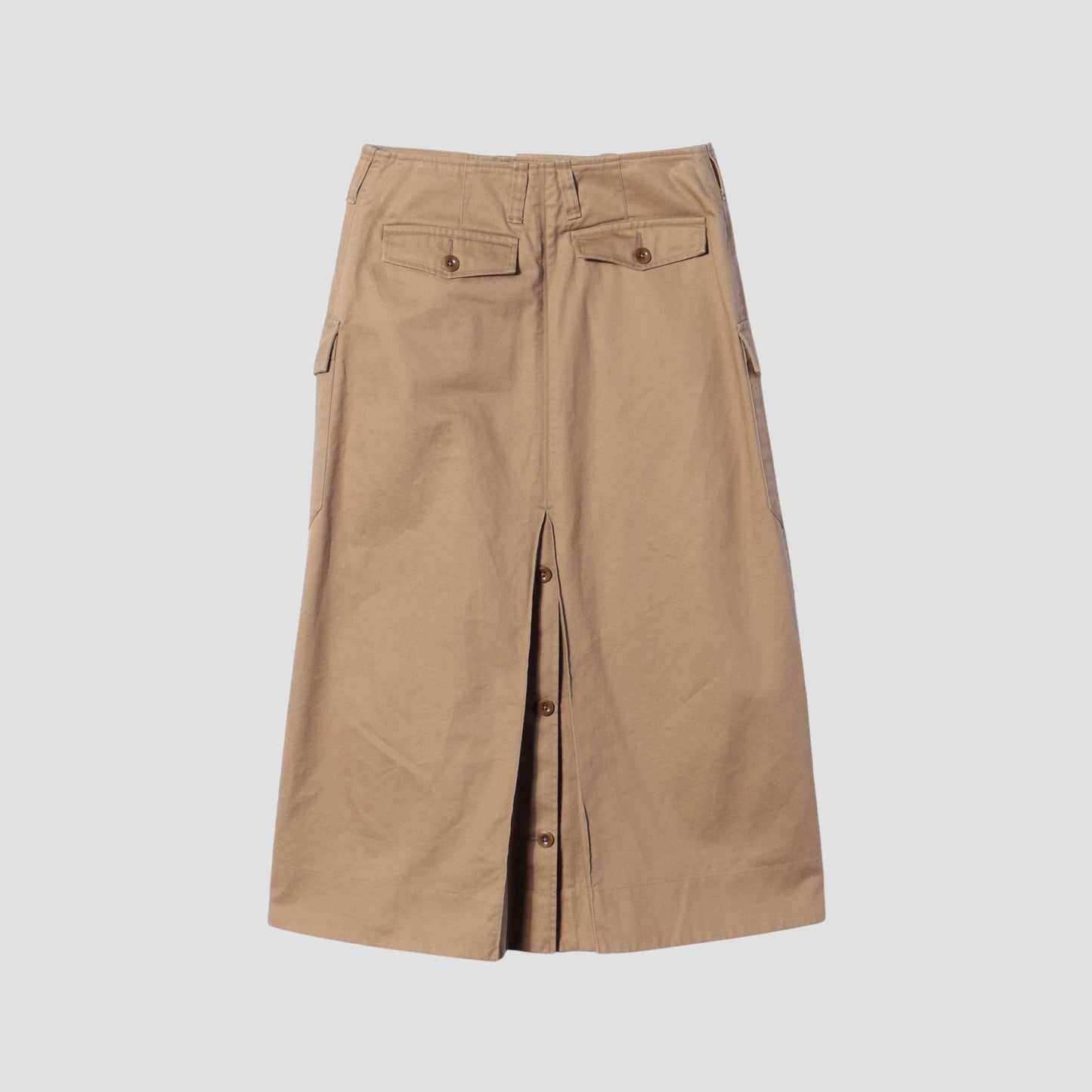 JAPANESE COTTON LINEN DRILL SKIRT