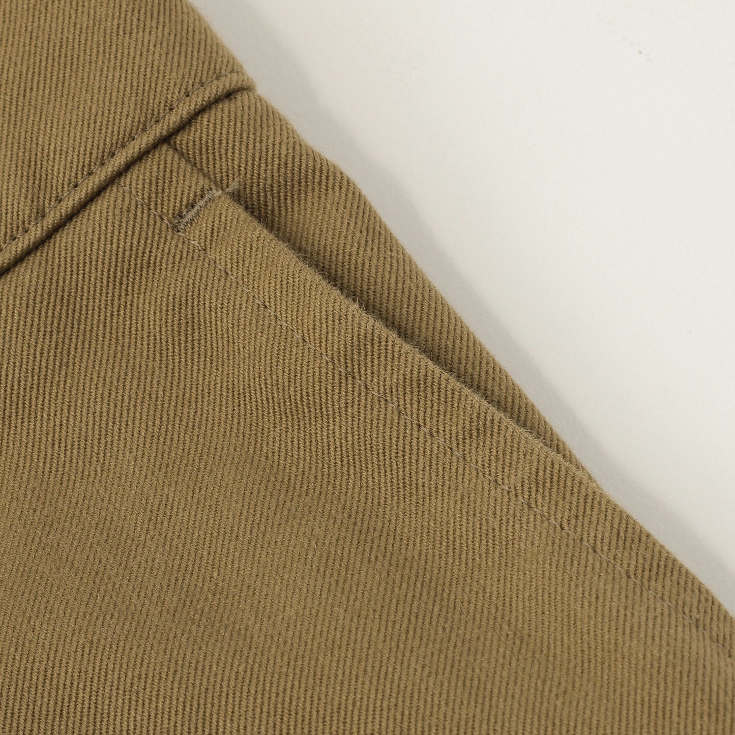 COTTON TWILL TROUSERS