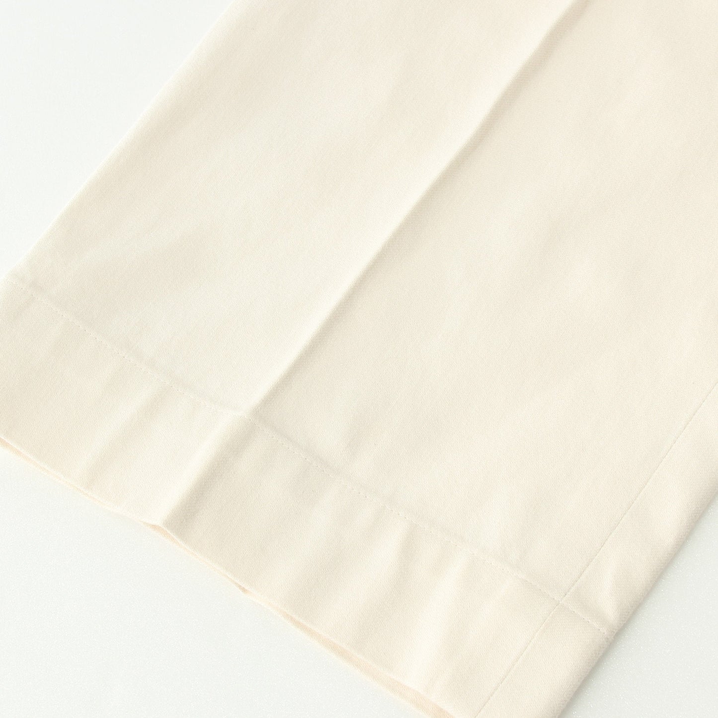 WASHED COTTON TWILL TROUSERS