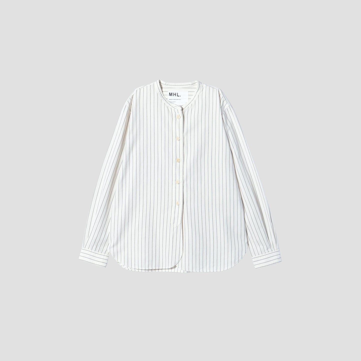 WIDE COTTON STRIPE SHIRT