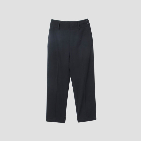 FLUID WOOL TWILL TROUSERS