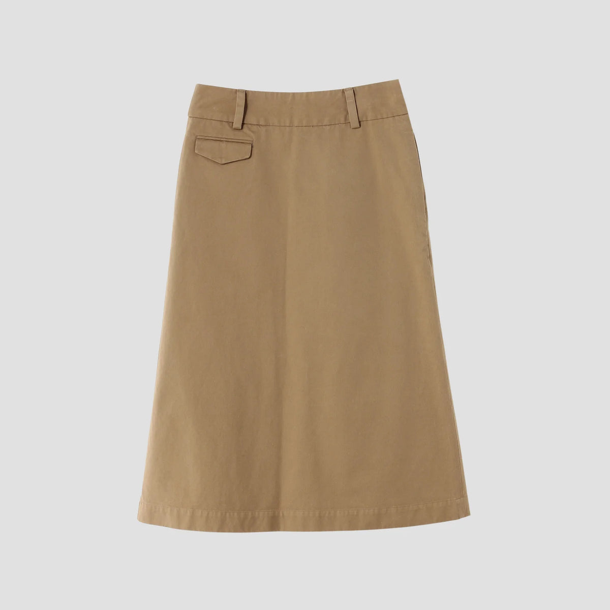 LIGHT COTTON TWILL SKIRT
