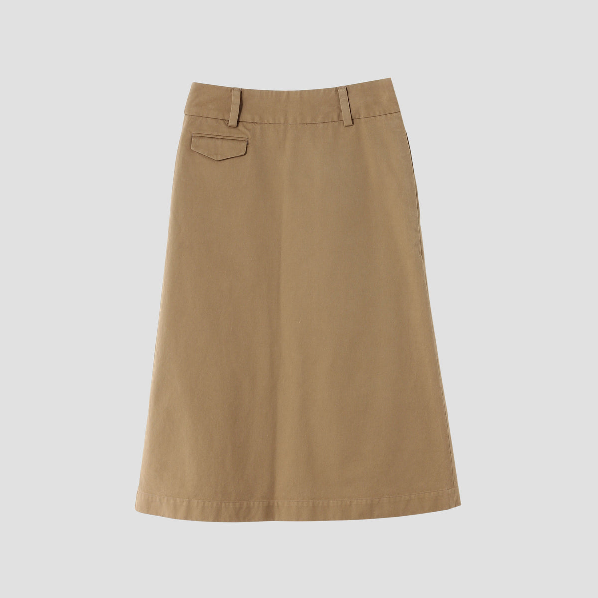 LIGHT COTTON TWILL SKIRT