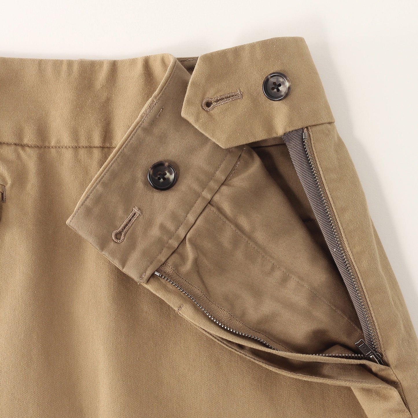 LIGHT COTTON TWILL SKIRT
