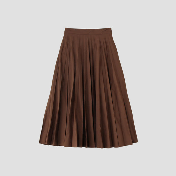 PLAIN WEAVE BLEND SKIRT