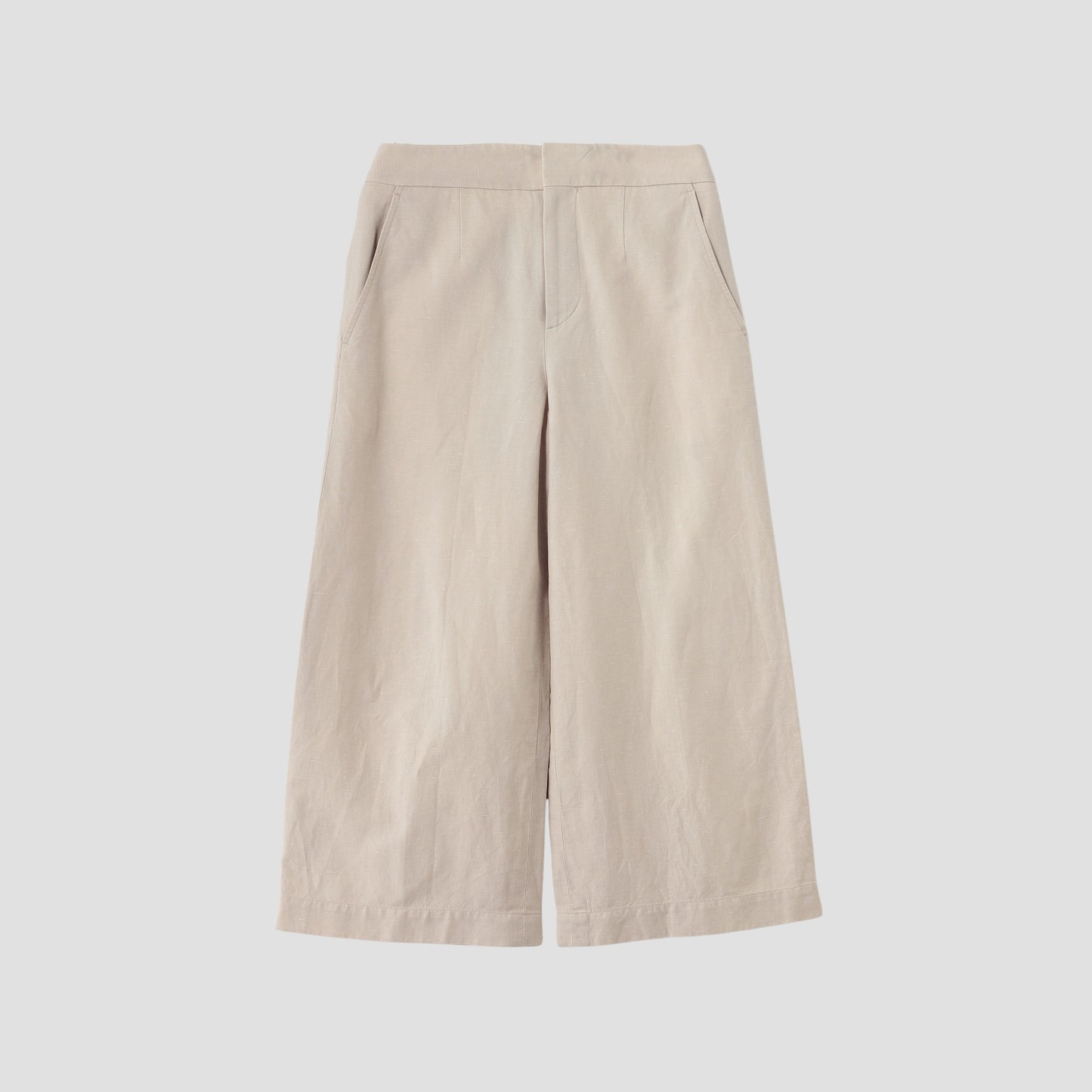 COTTON LINEN TROUSERS
