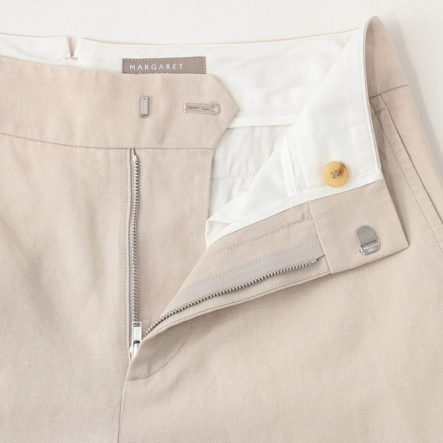 COTTON LINEN TROUSERS
