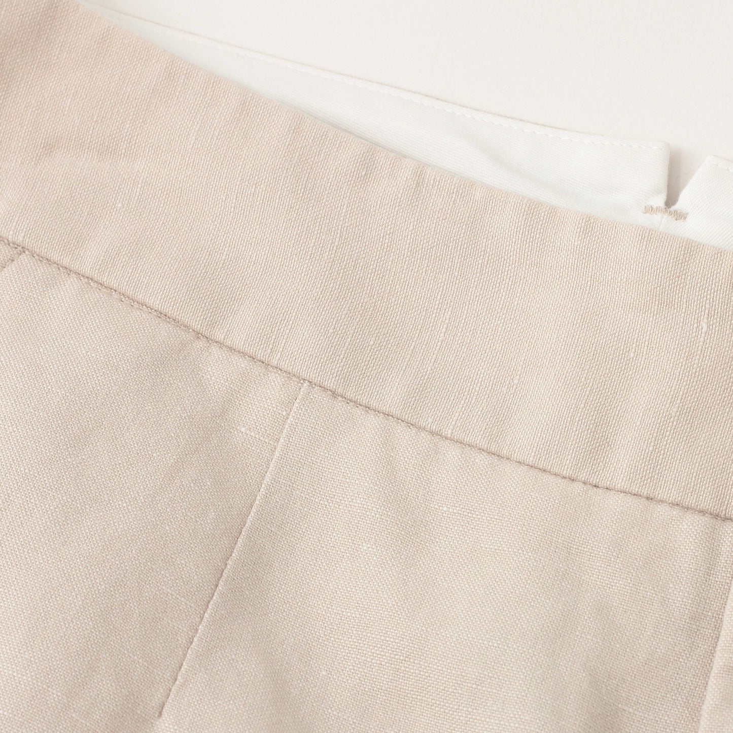 COTTON LINEN TROUSERS